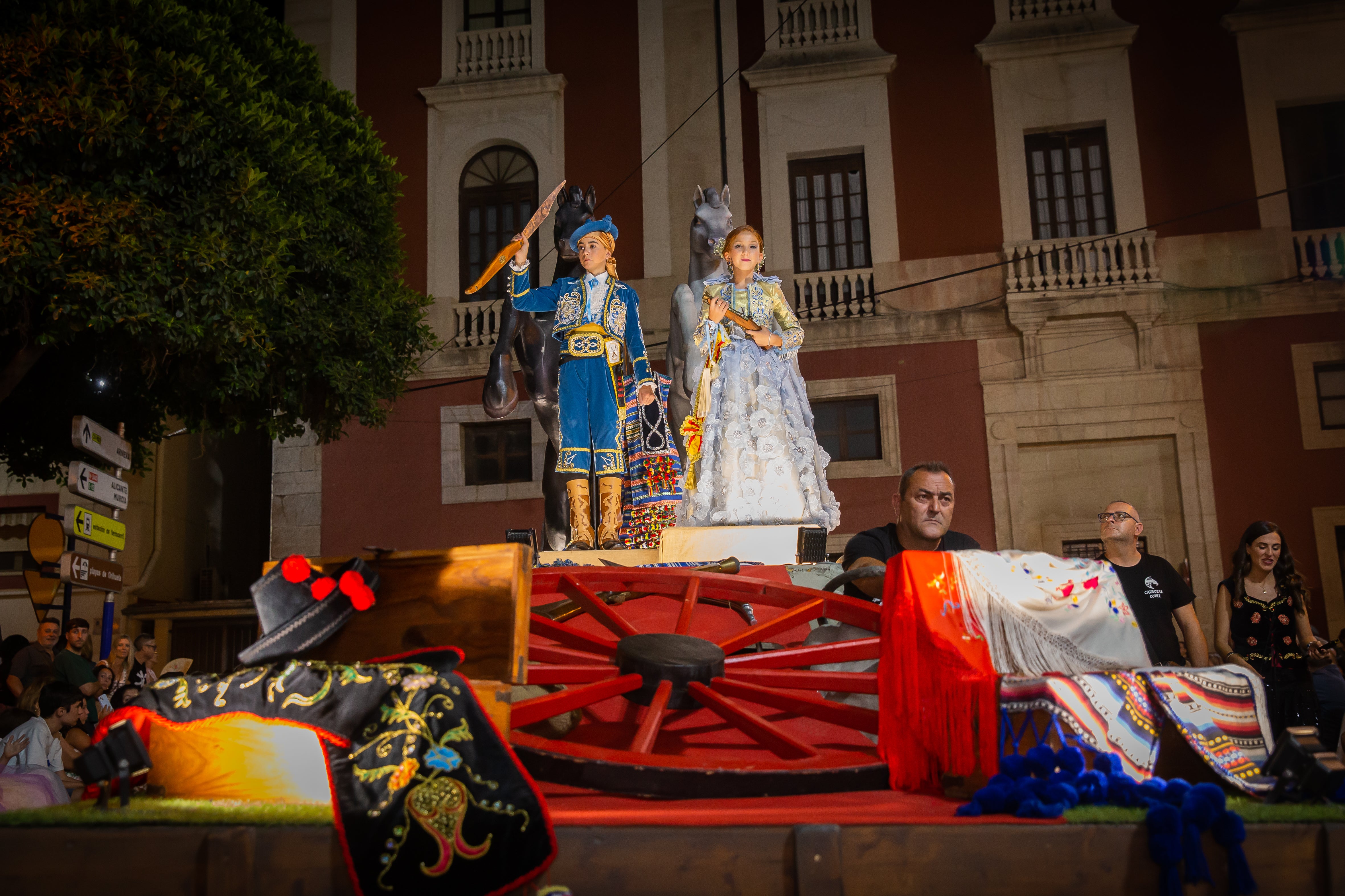 Las imágenes de la entrada cristiana en Orihuela