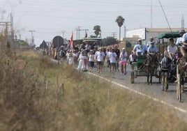 Imagen de archivo de la Romería de San Ginés de la Jara de 2023.