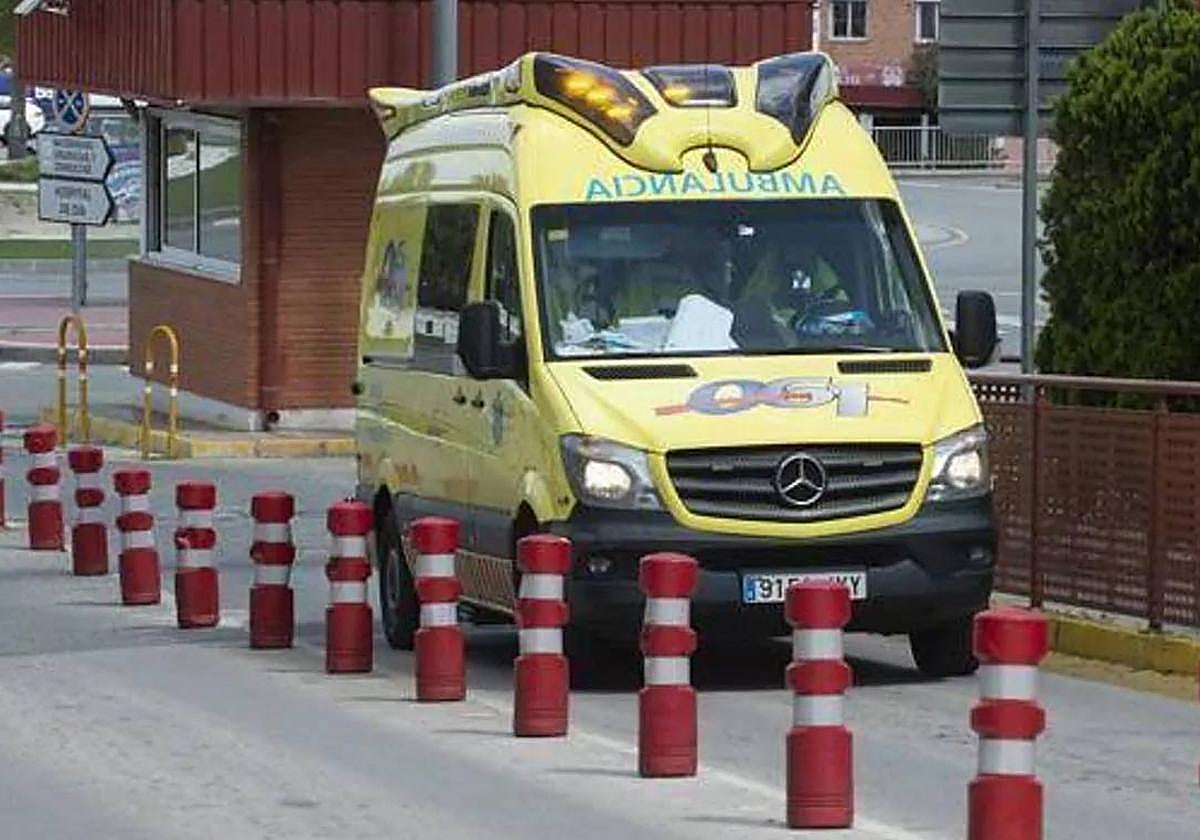 Una ambulancia en una imagen de archivo.