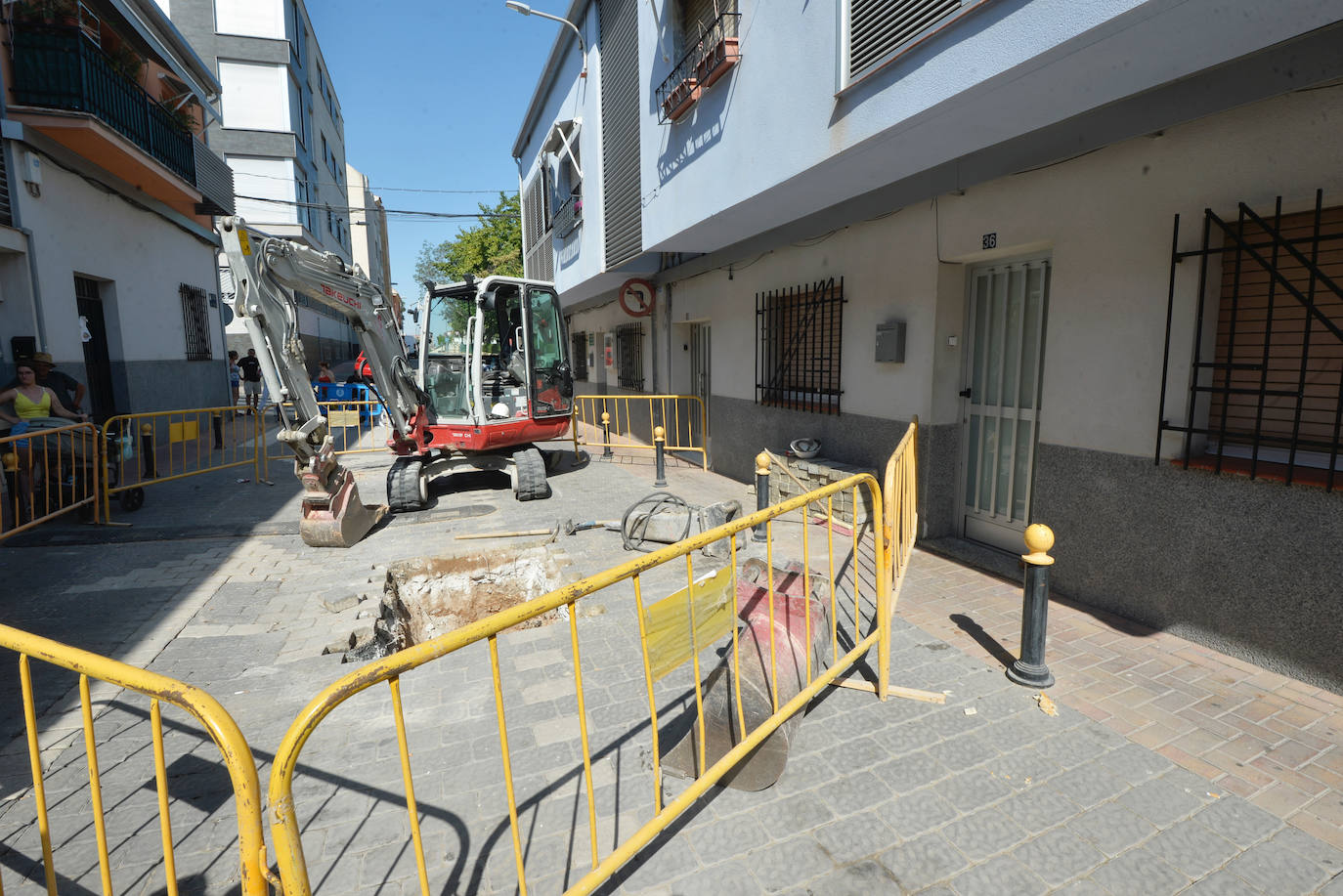 Vecinos de la pedanía murciana de La Alberca exigen soluciones para sus casas