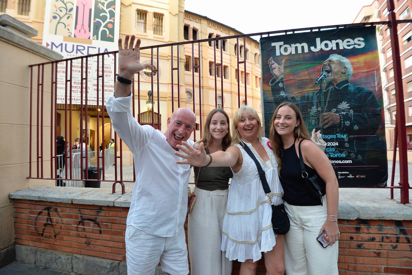 Las imágenes del concierto de Tom Jones en Murcia