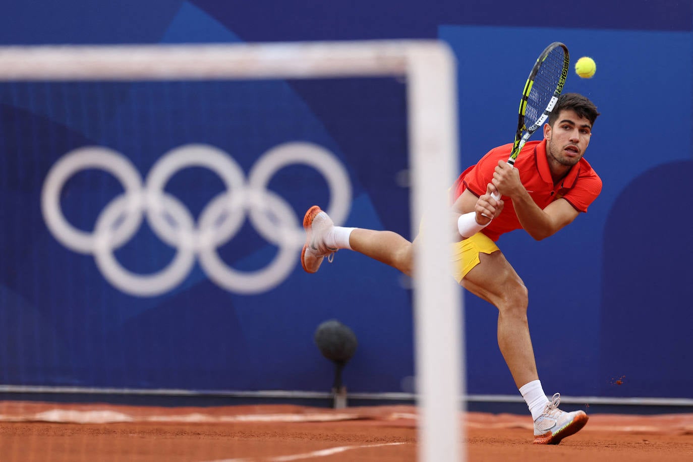 El debut de Alcaraz en los Juegos Olímpicos de París 2024, en imágenes