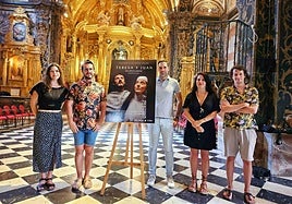 La presentación de la actividad tuvo lugar en la iglesia de San José.