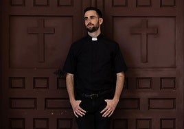 Pedro Mendoza, fotografiado en la UCAM.