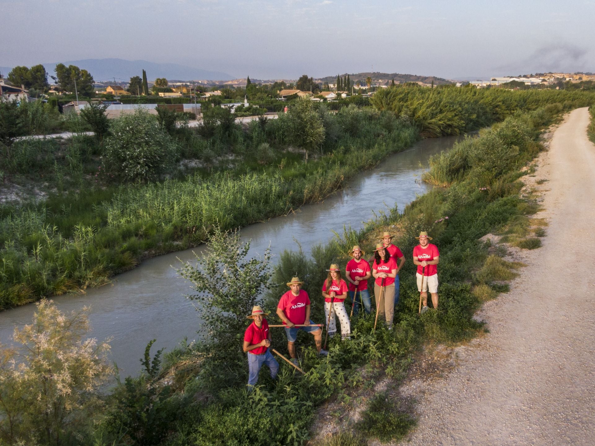 Recuperación de árboles y arbustos de ribera a lo largo del río Segura, en imágenes