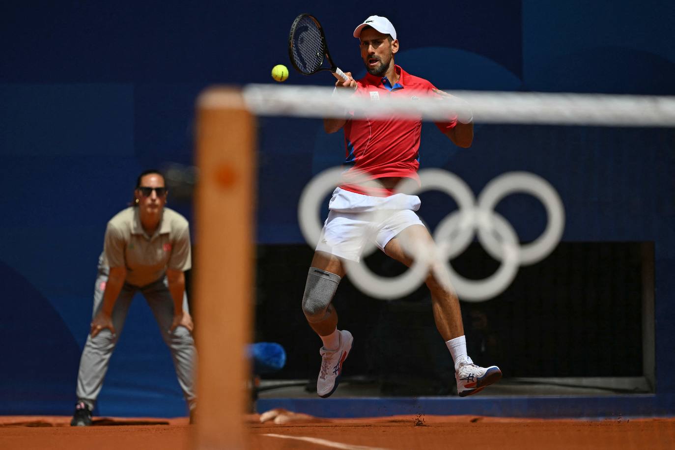 En imágenes, la final de tenis en los Juegos Olímpicos entre Carlos Alcaraz y Novak Djokovic