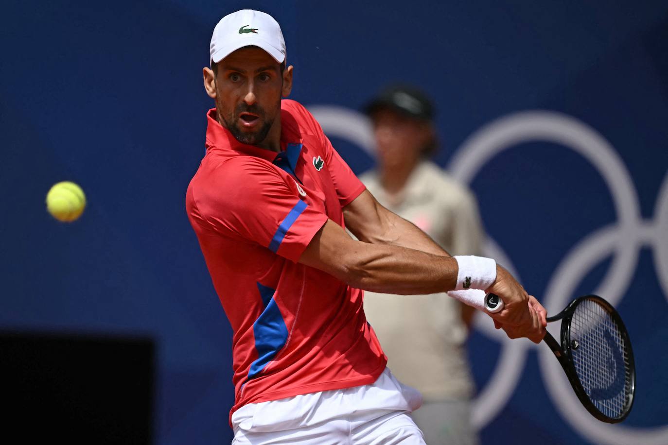 En imágenes, la final de tenis en los Juegos Olímpicos entre Carlos Alcaraz y Novak Djokovic