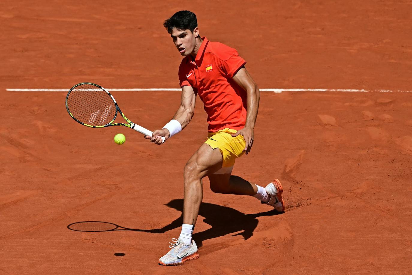 En imágenes, la final de tenis en los Juegos Olímpicos entre Carlos Alcaraz y Novak Djokovic