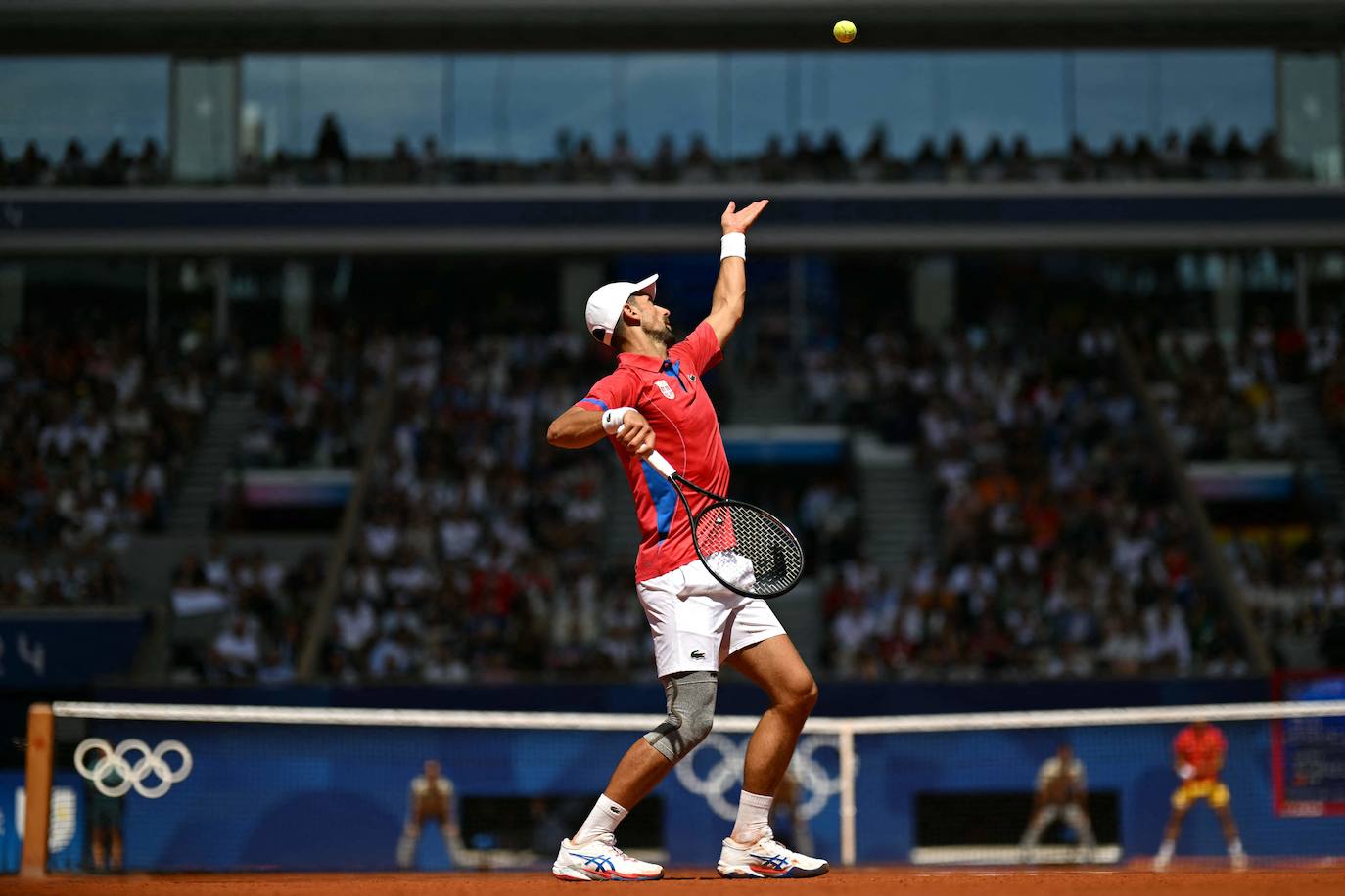 En imágenes, la final de tenis en los Juegos Olímpicos entre Carlos Alcaraz y Novak Djokovic