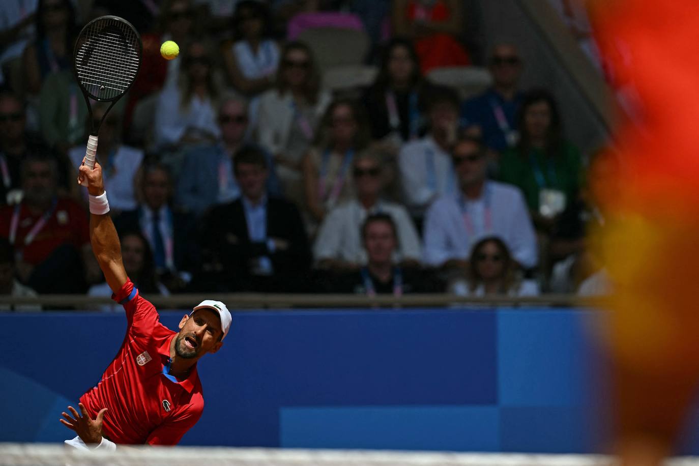 En imágenes, la final de tenis en los Juegos Olímpicos entre Carlos Alcaraz y Novak Djokovic