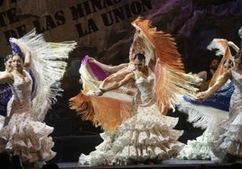 'Estampas flamencas' en el Cante de las Minas, este sábado por la noche.