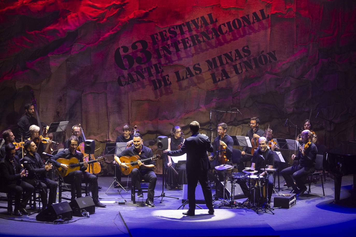 La actuación de Carlos Piñana y la Orquesta Sinfónica de la Región, en imágenes