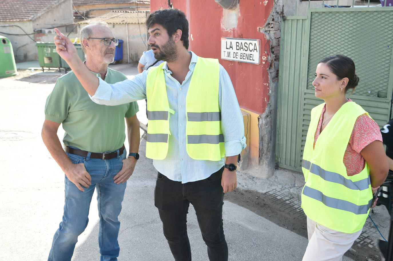 Obras de construcción del nuevo puente entre El Raal y Beniel, en imágenes