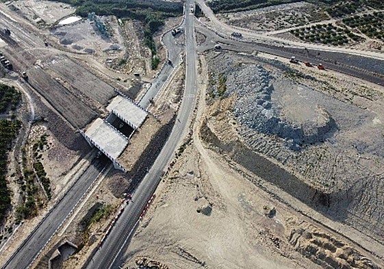 En imágenes, el avance en las obras del Arco Noroeste