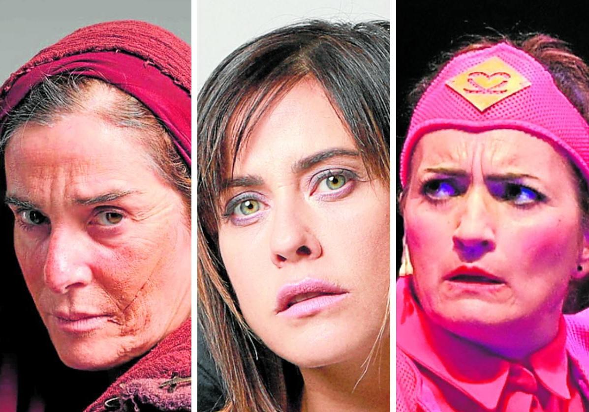 Anabel Alonso, María León y Silvia Abril.