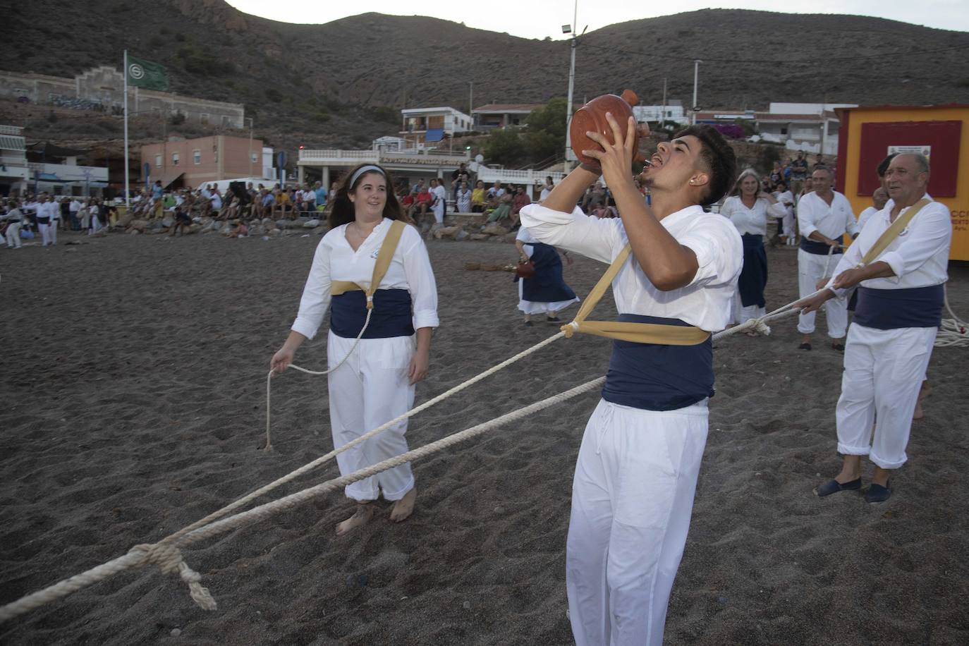 La jornada marinera de El Portús, en imágenes