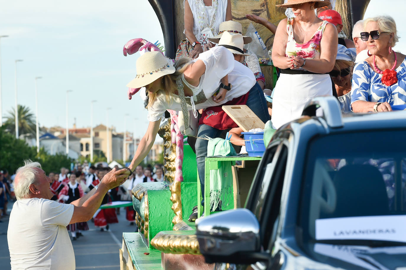Bando Internacional de la Huerta y el Mar en Los Alcázares, en imágenes