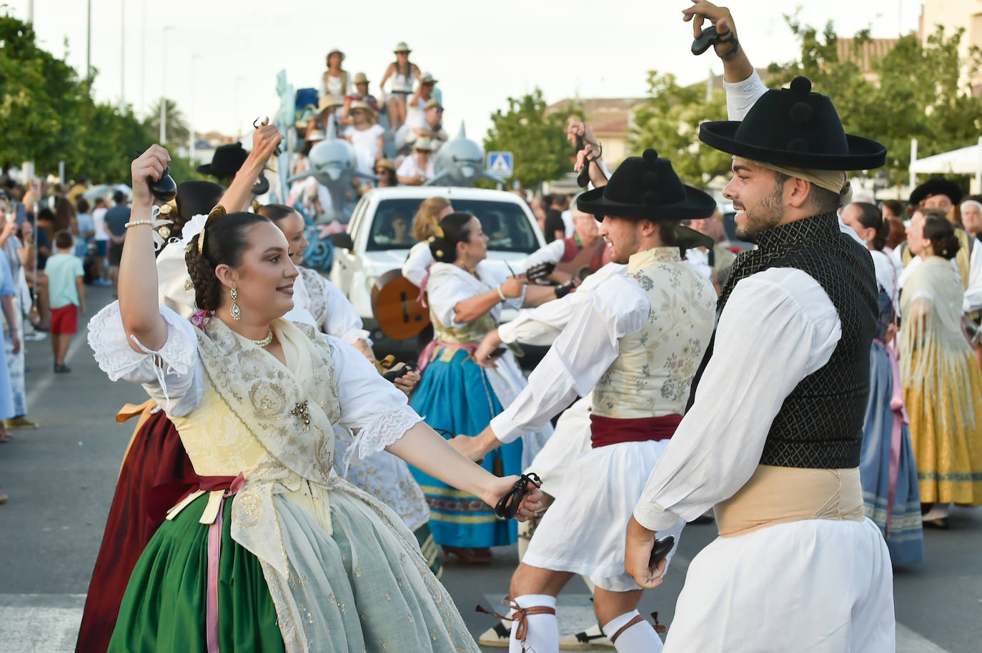 Bando Internacional de la Huerta y el Mar en Los Alcázares, en imágenes