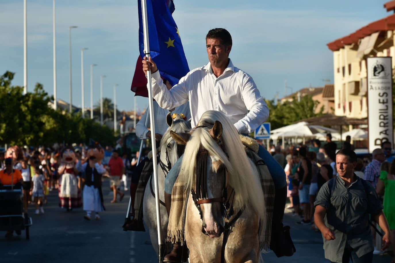 Bando Internacional de la Huerta y el Mar en Los Alcázares, en imágenes