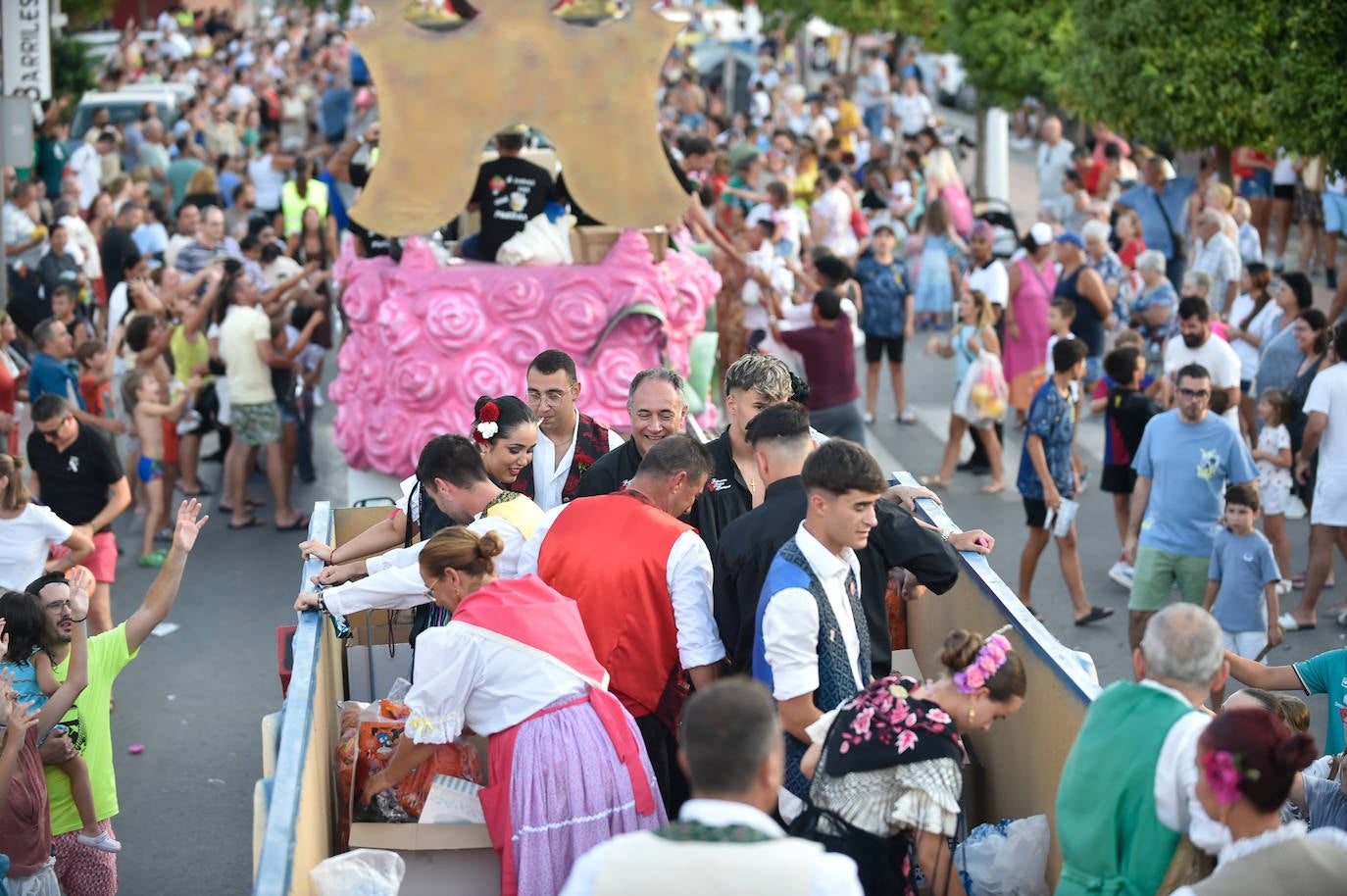Bando Internacional de la Huerta y el Mar en Los Alcázares, en imágenes