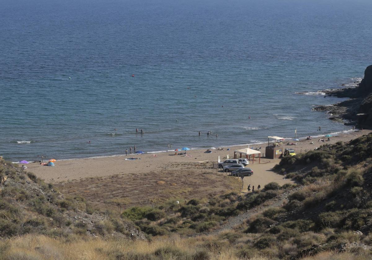 Playa de Puntas de Calnegre, en Lorca.