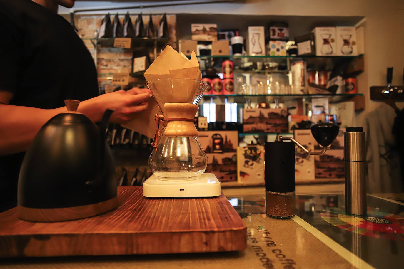 El local en Murcia de CaféLab, en imágenes