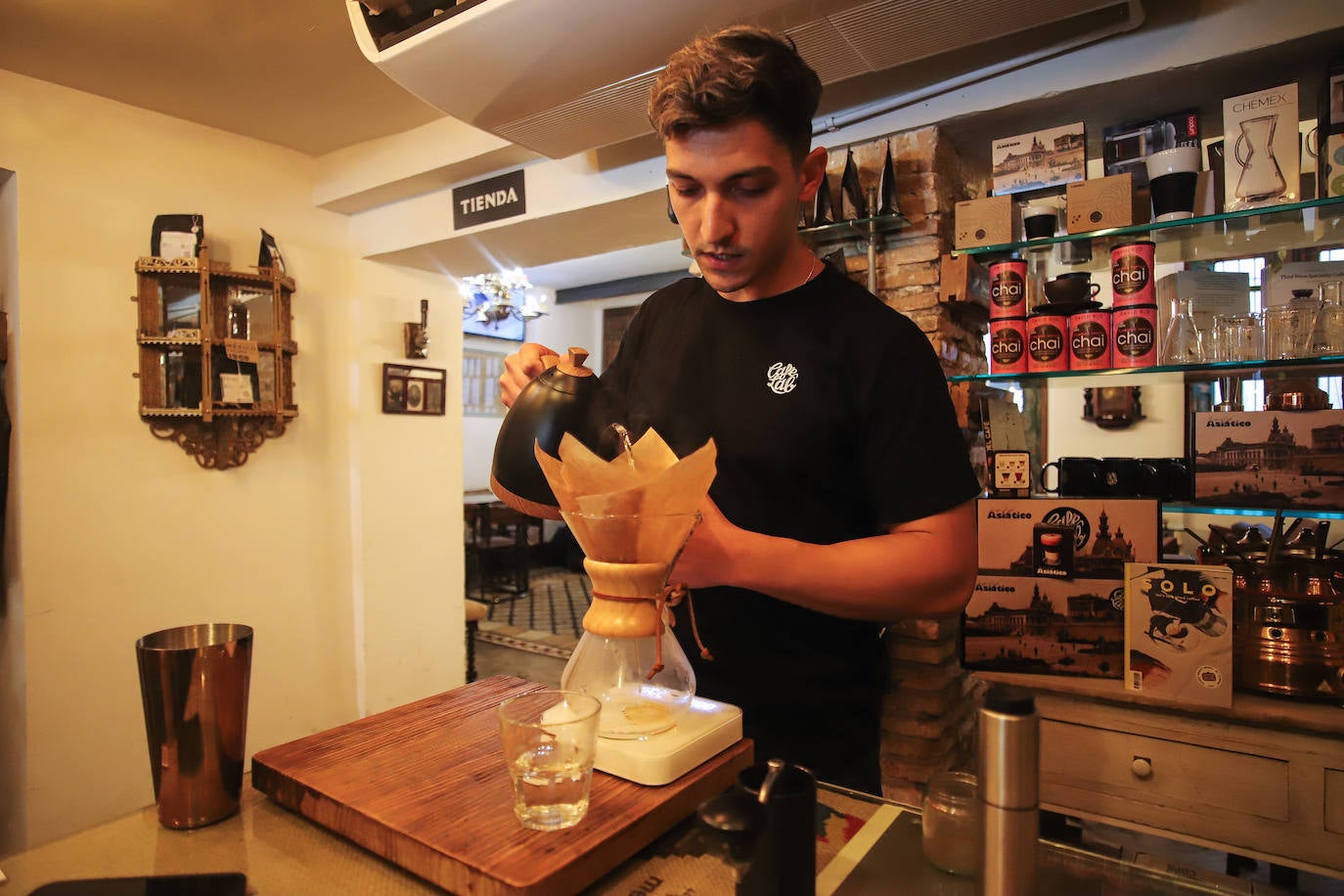 El local en Murcia de CaféLab, en imágenes