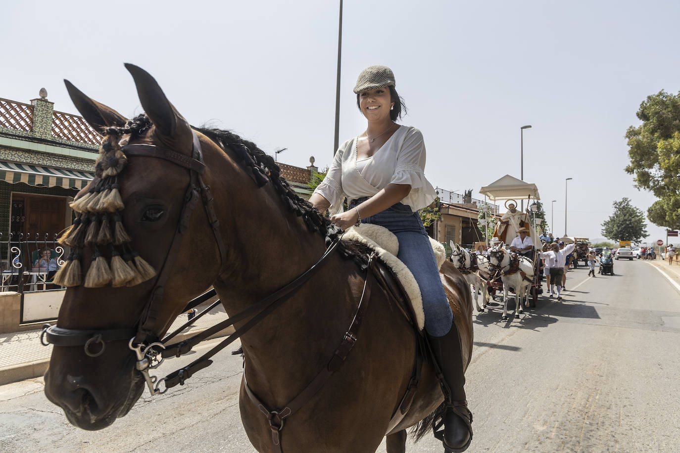 La romería de San Ginés de la Jara 2024, en imágenes