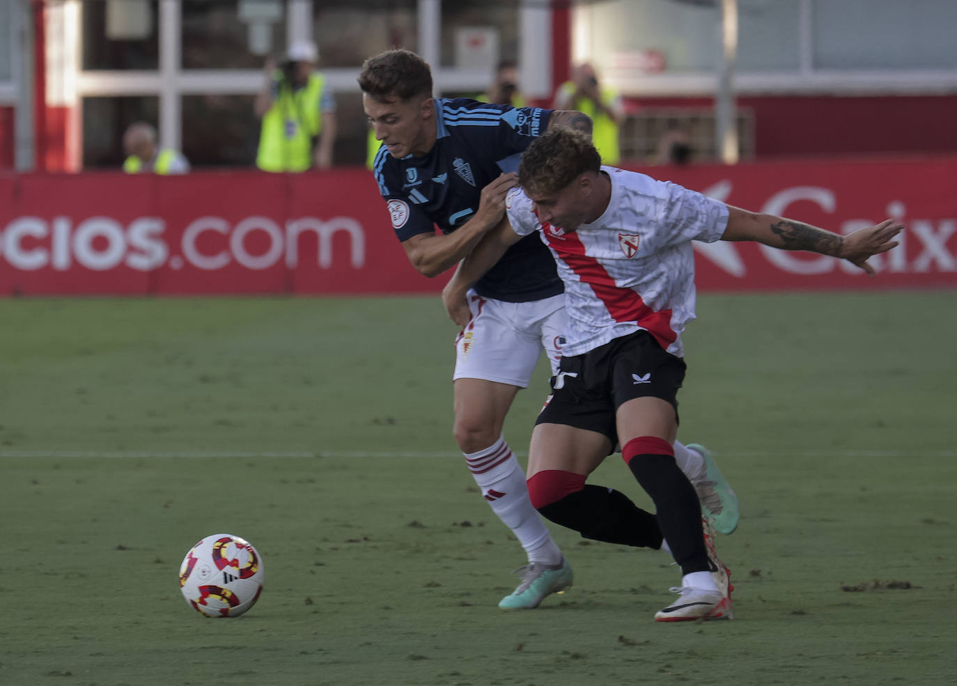 La victoria del Real Murcia frente al Sevilla Atlético, en imágenes