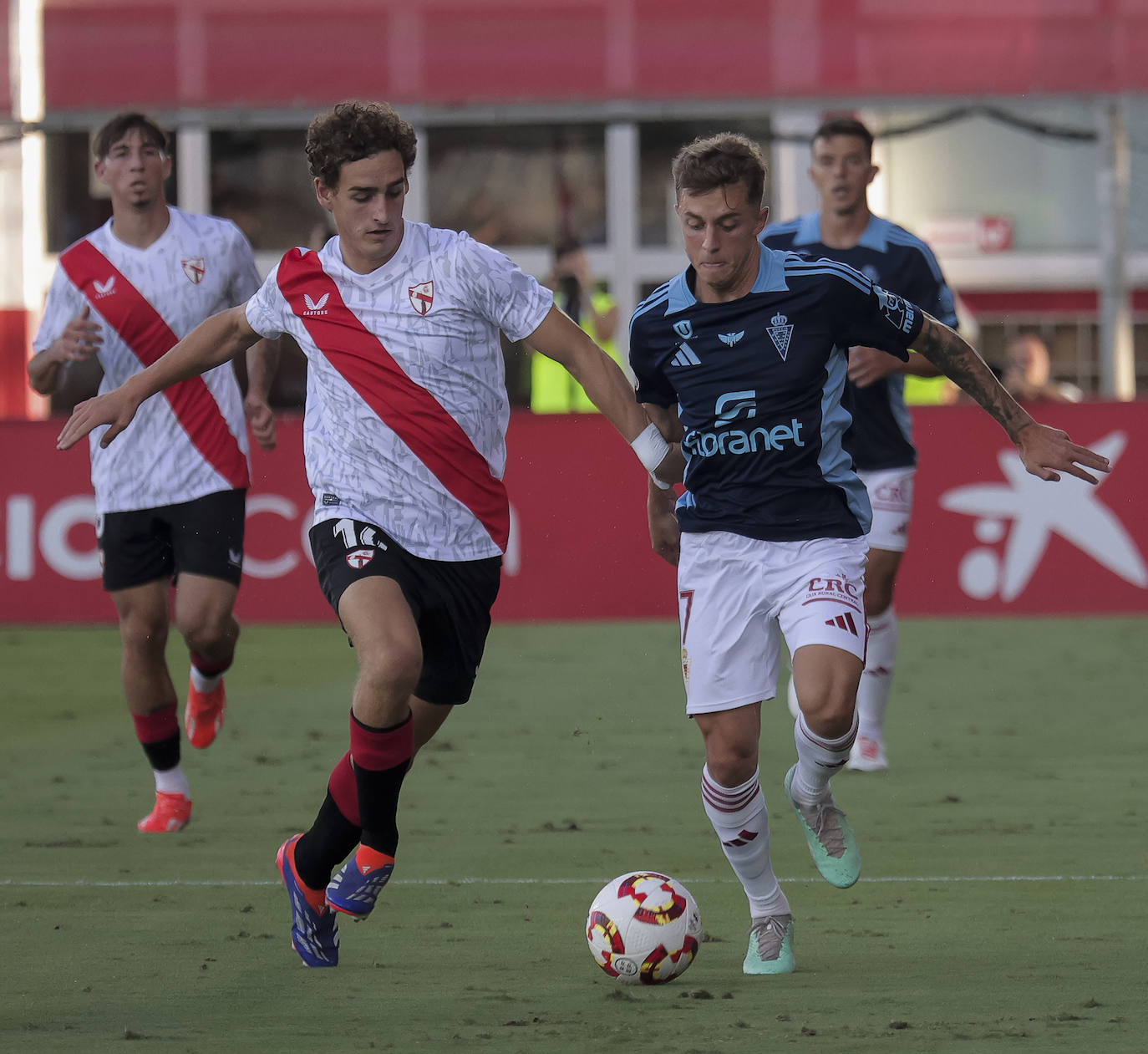 La victoria del Real Murcia frente al Sevilla Atlético, en imágenes