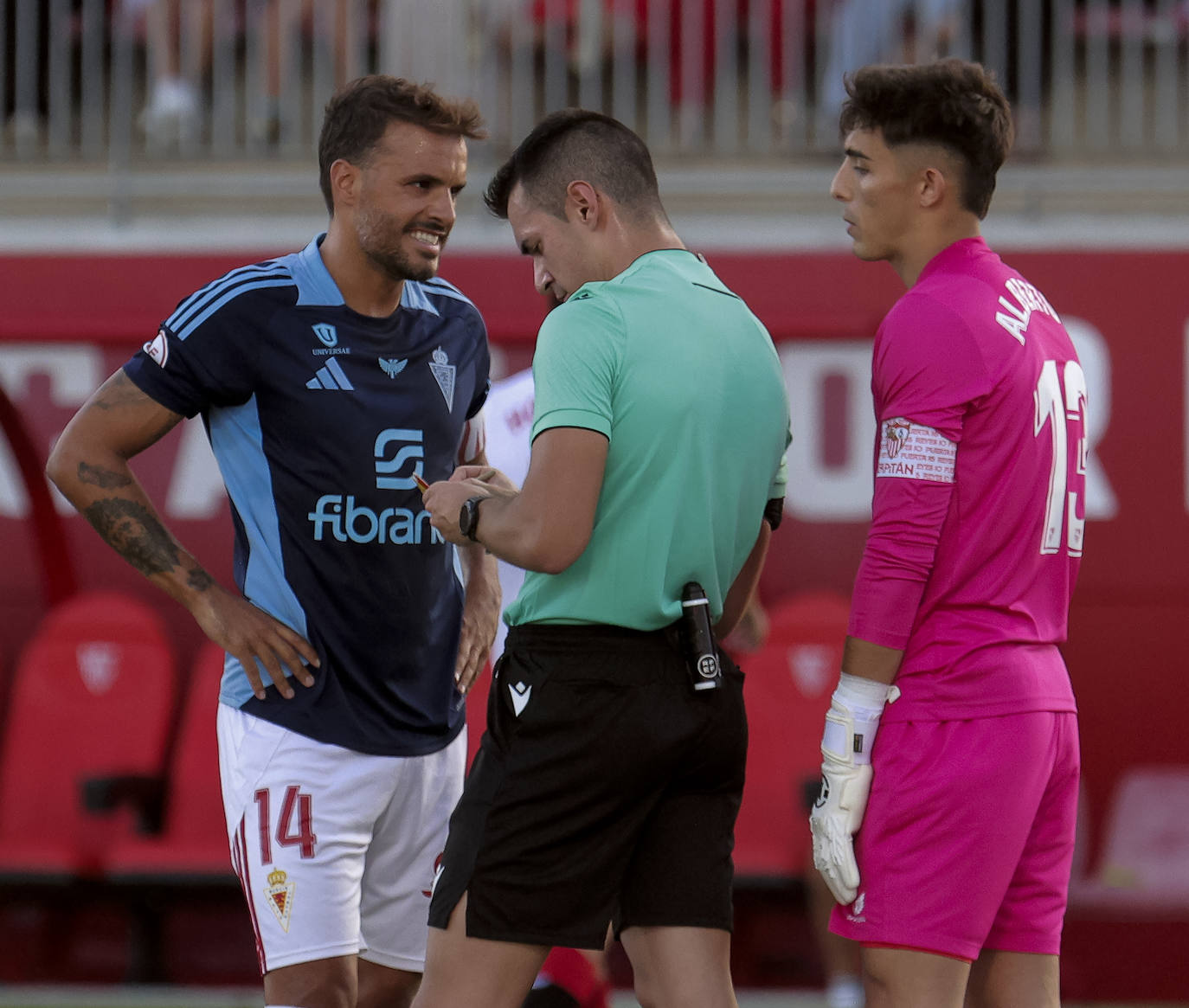 La victoria del Real Murcia frente al Sevilla Atlético, en imágenes