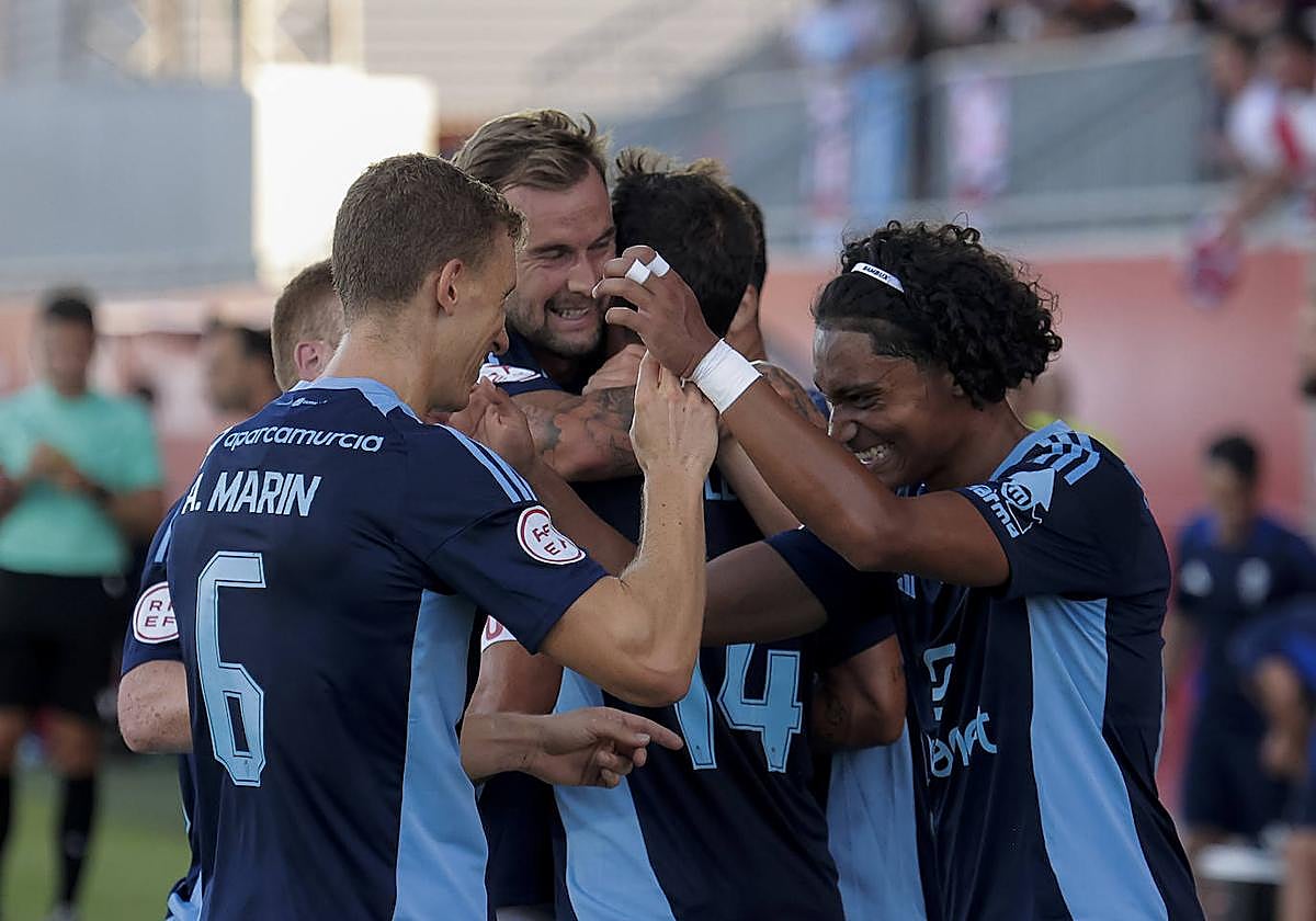 La victoria del Real Murcia frente al Sevilla Atlético, en imágenes