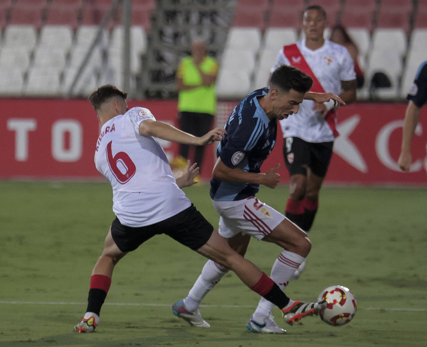 La victoria del Real Murcia frente al Sevilla Atlético, en imágenes