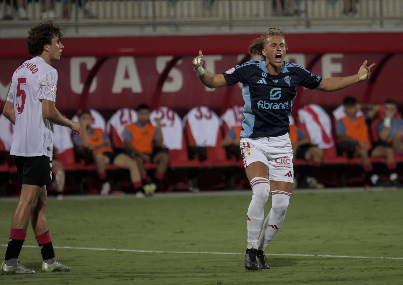La victoria del Real Murcia frente al Sevilla Atlético, en imágenes