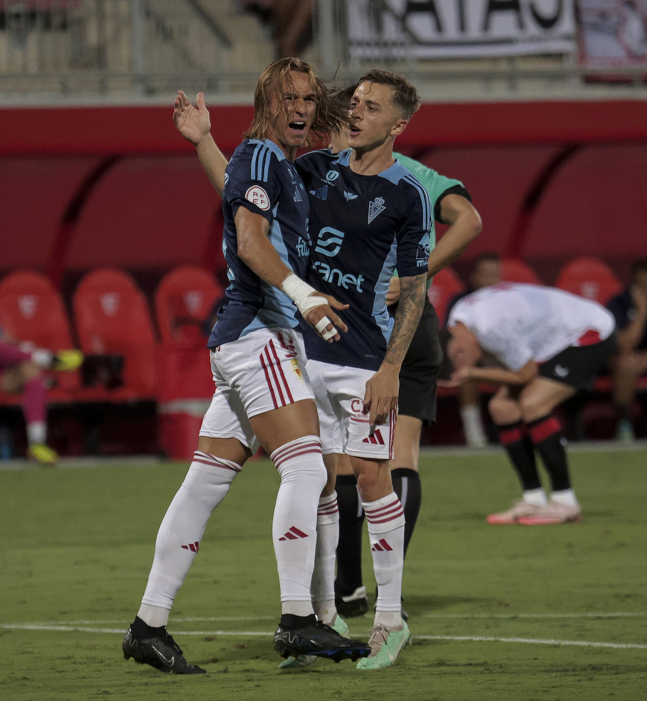 La victoria del Real Murcia frente al Sevilla Atlético, en imágenes