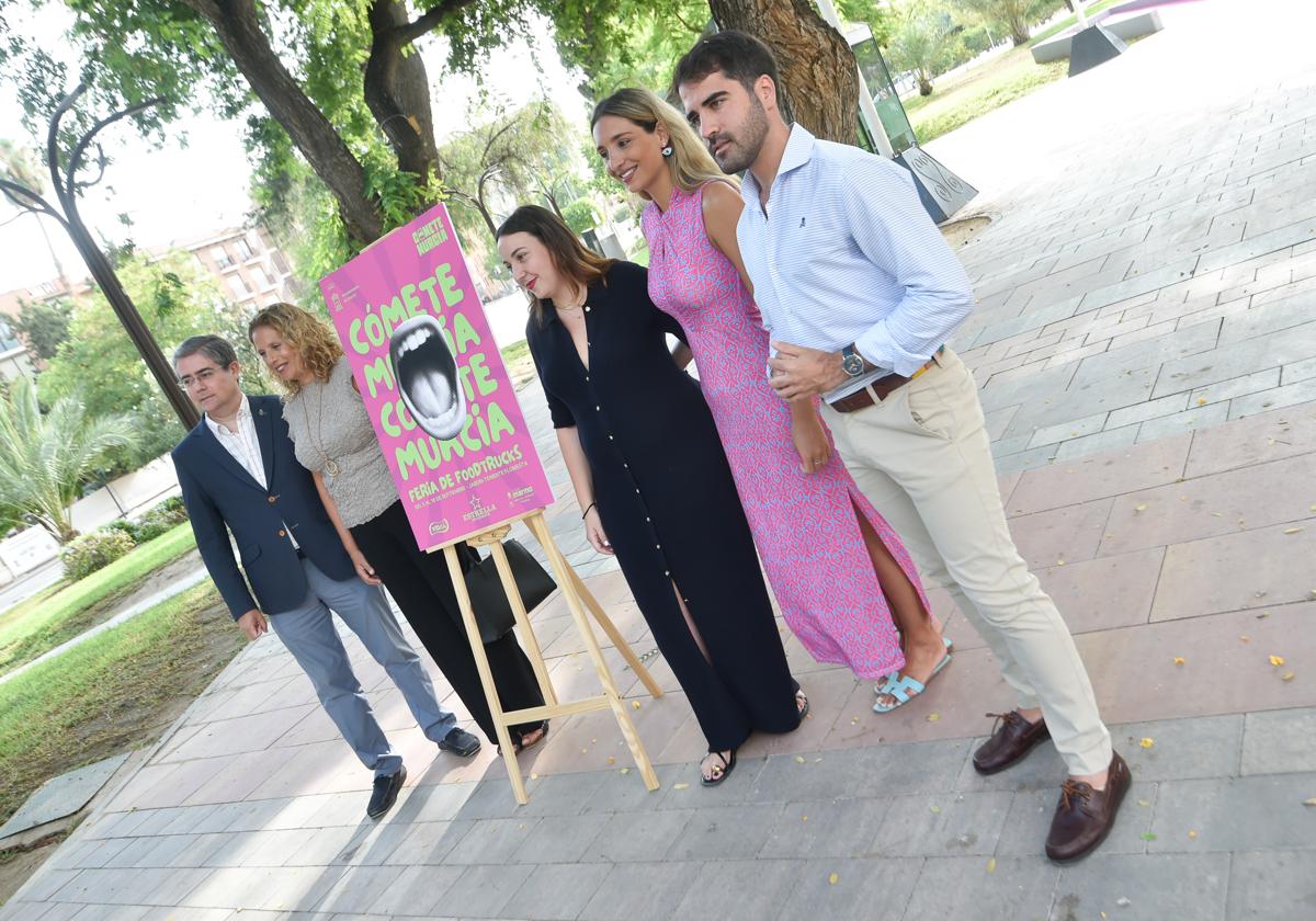 Presentación de la II edición de 'Cómete Murcia Foodtrucks'.