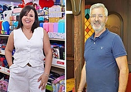 Eva Alarcón y Santiago Romero.