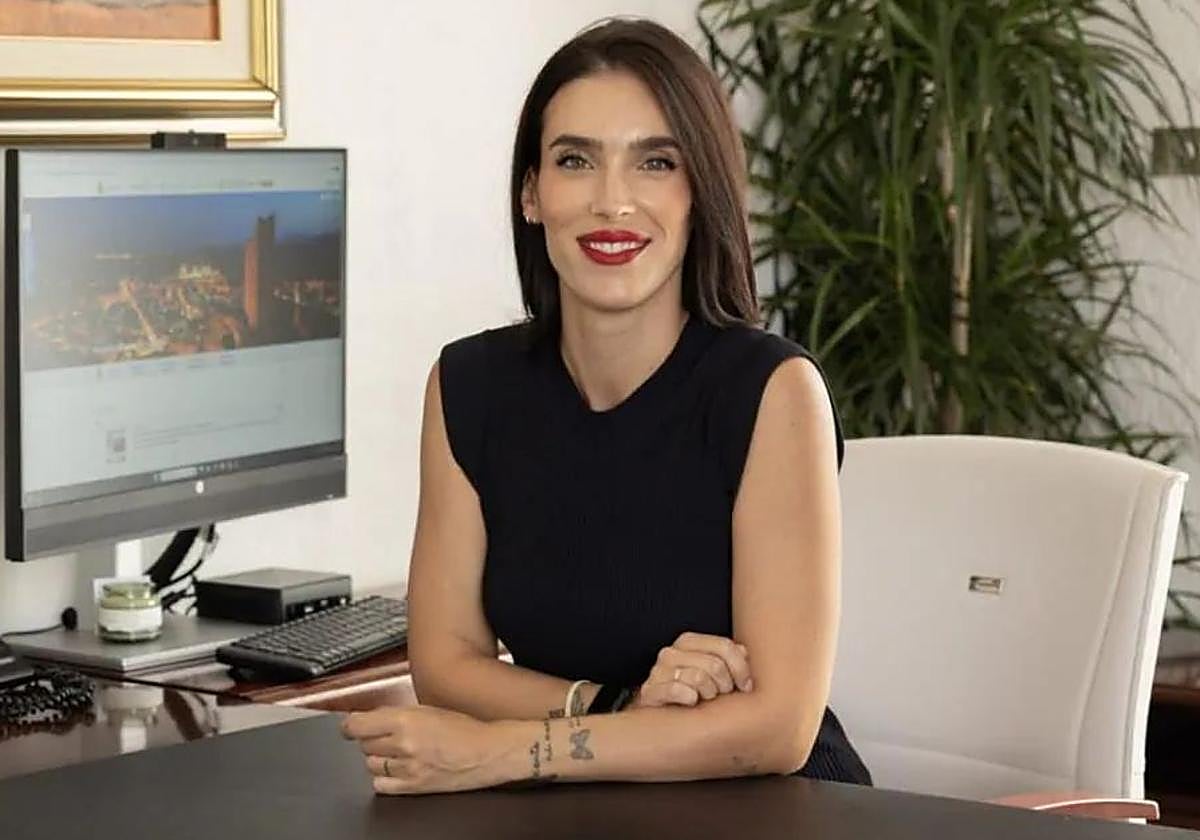 María Cánovas, alcaldesa de Alhama de Murcia.