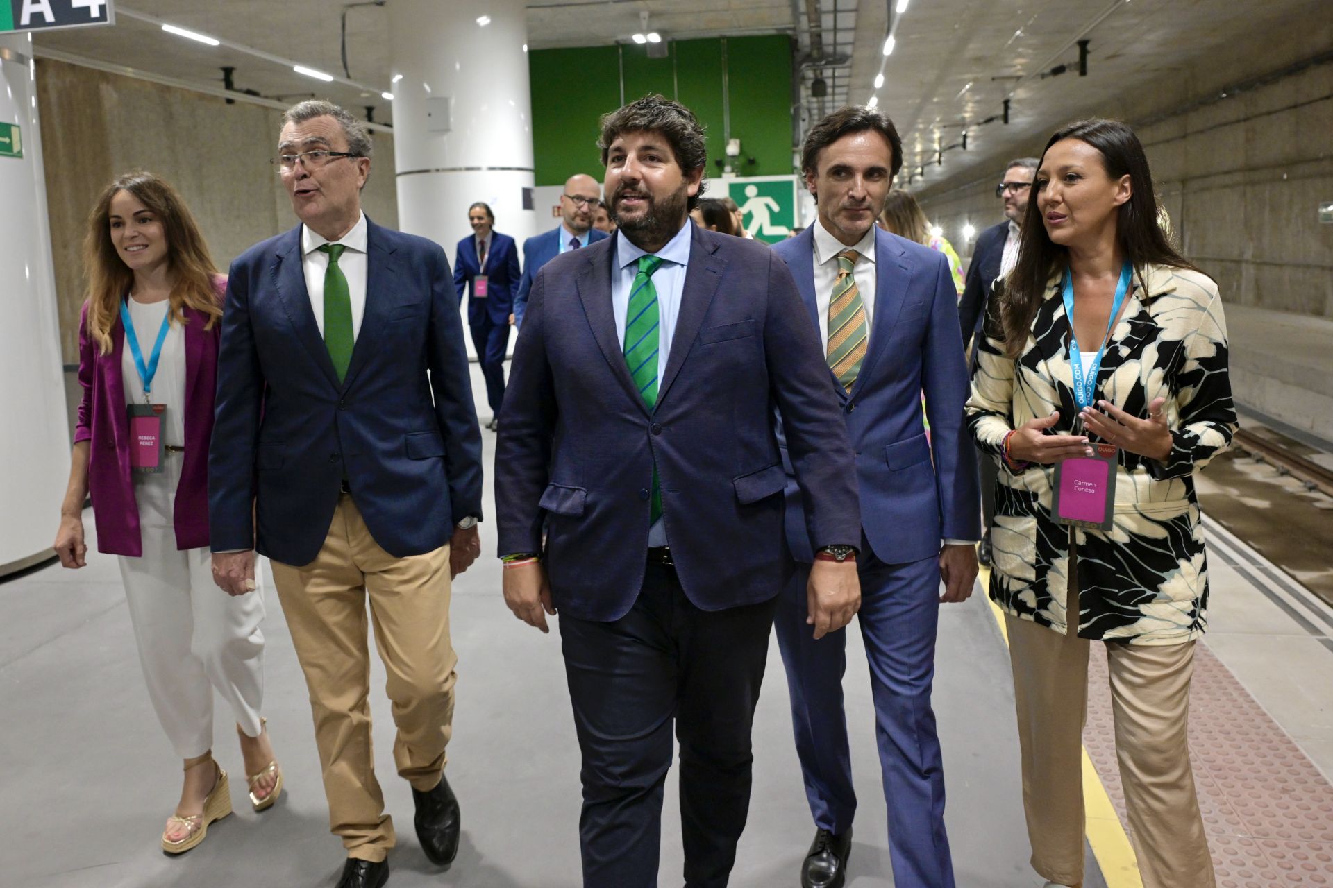 Así fue la inauguración de la línea de Ouigo entre Murcia y Madrid, en imágenes