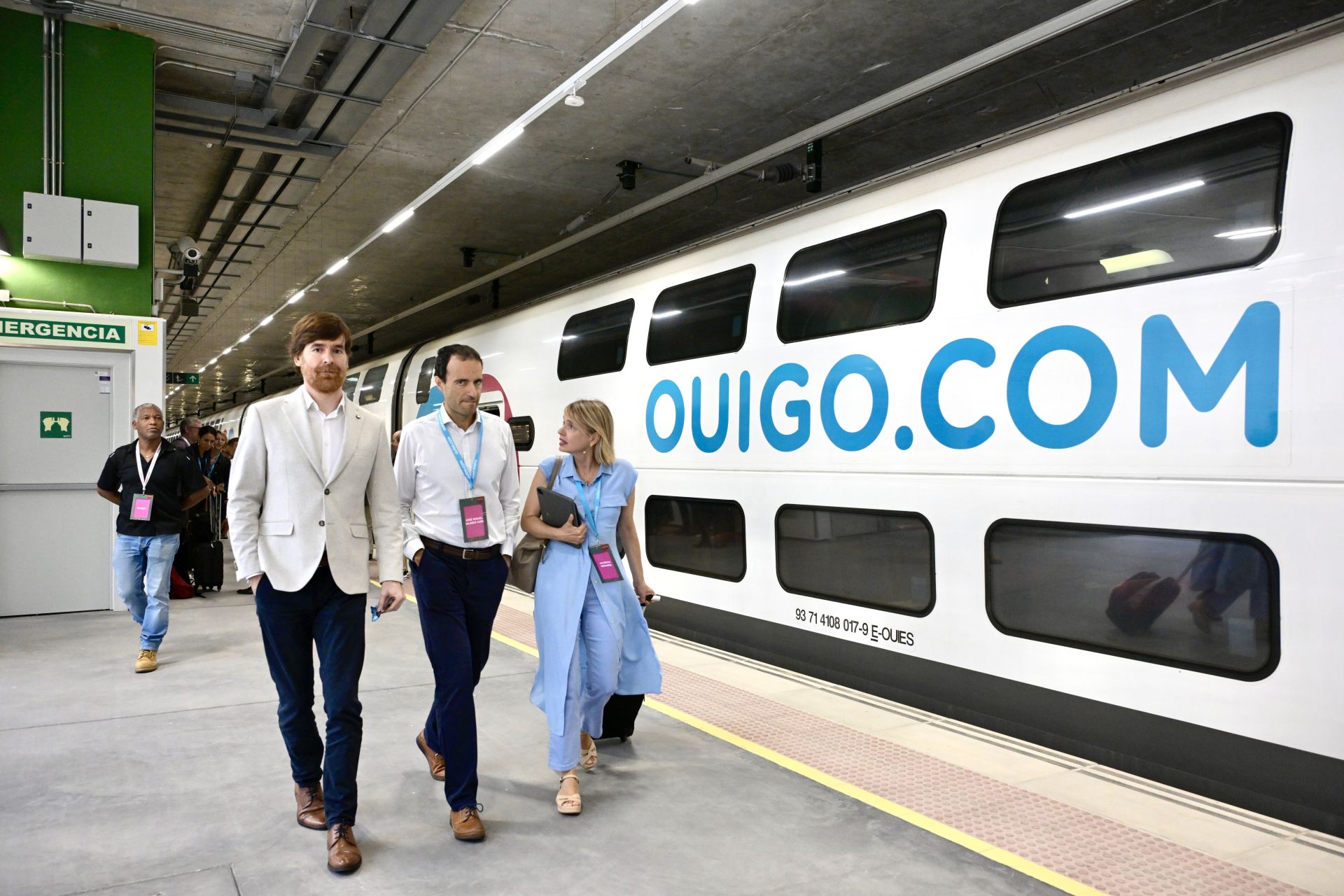 Así fue la inauguración de la línea de Ouigo entre Murcia y Madrid, en imágenes