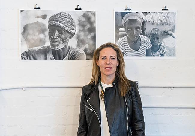 María Tomás, en una exposición anterior.