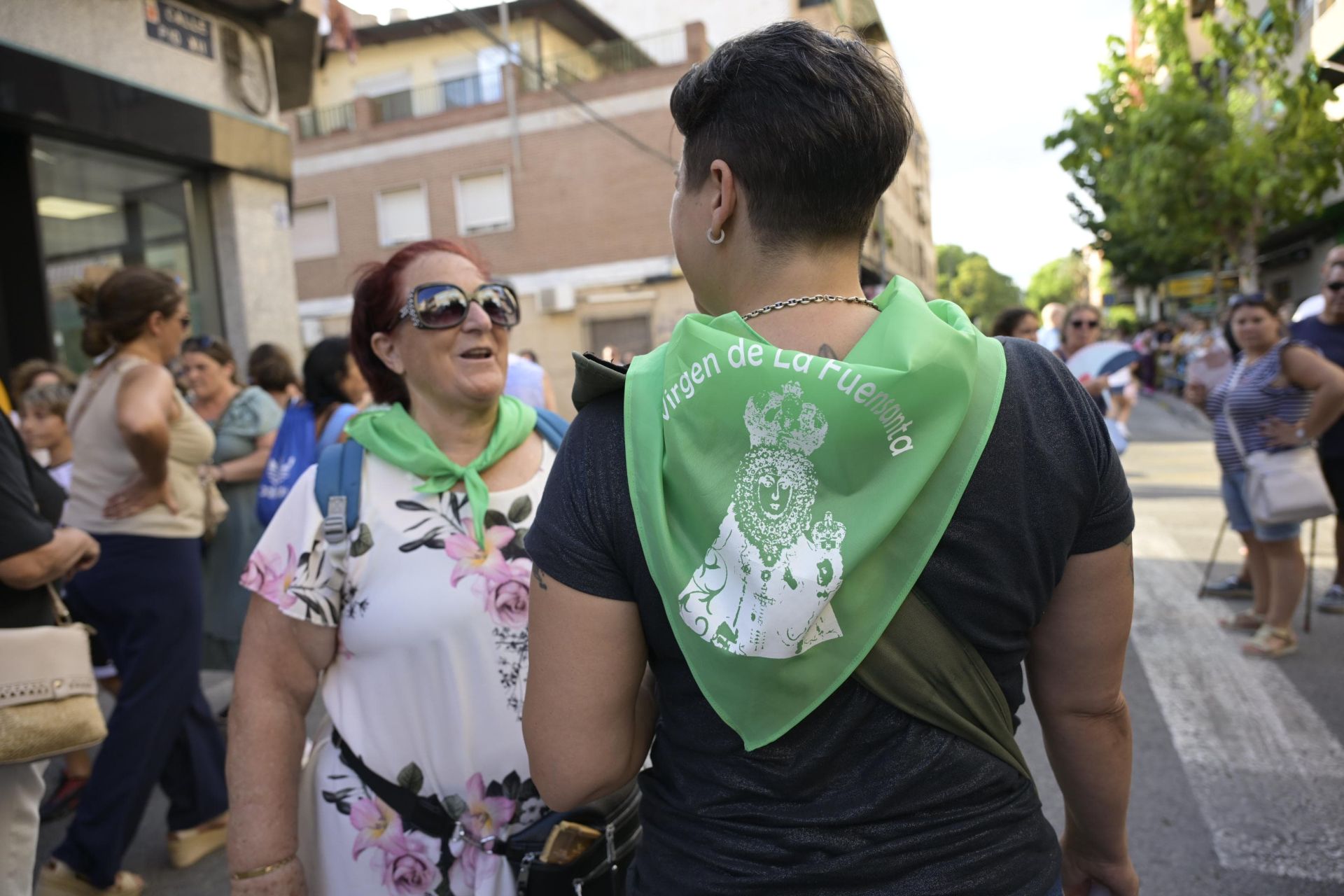 La bajada de la Virgen de la Fuensanta a la Catedral de Murcia, en imágenes