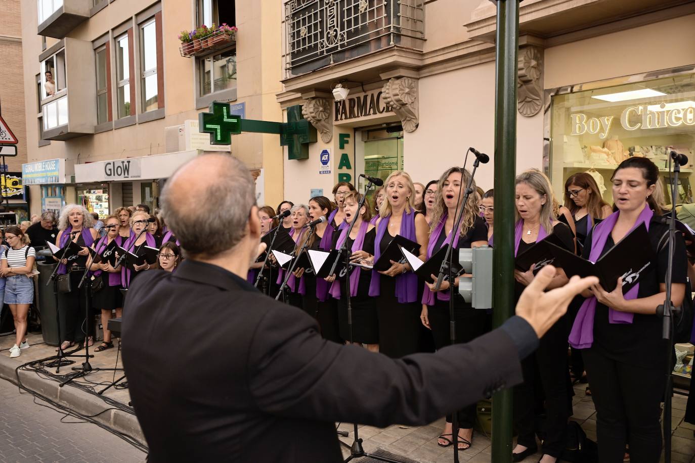 La bajada de la Virgen de la Fuensanta a la Catedral de Murcia, en imágenes