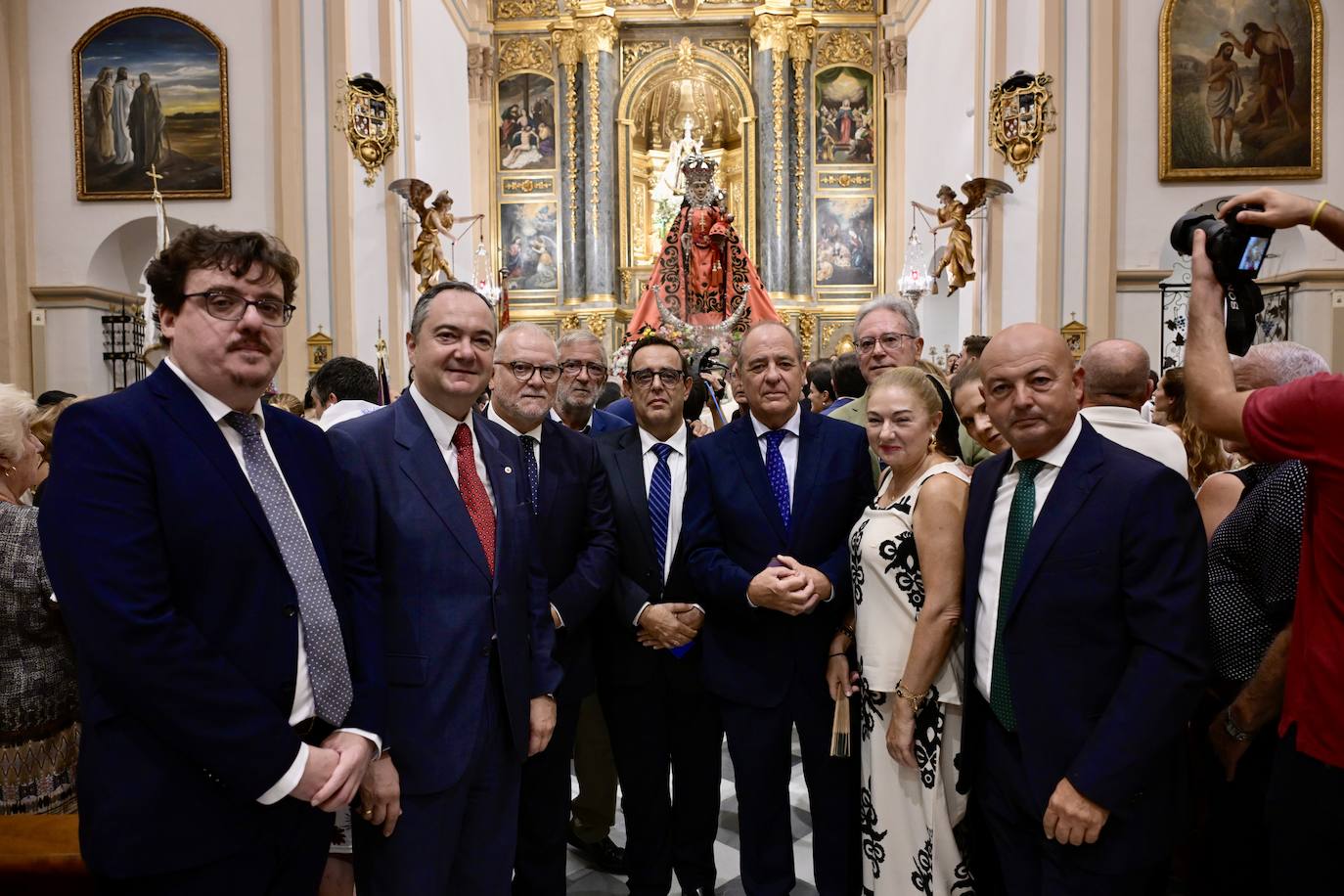 La bajada de la Virgen de la Fuensanta a la Catedral de Murcia, en imágenes