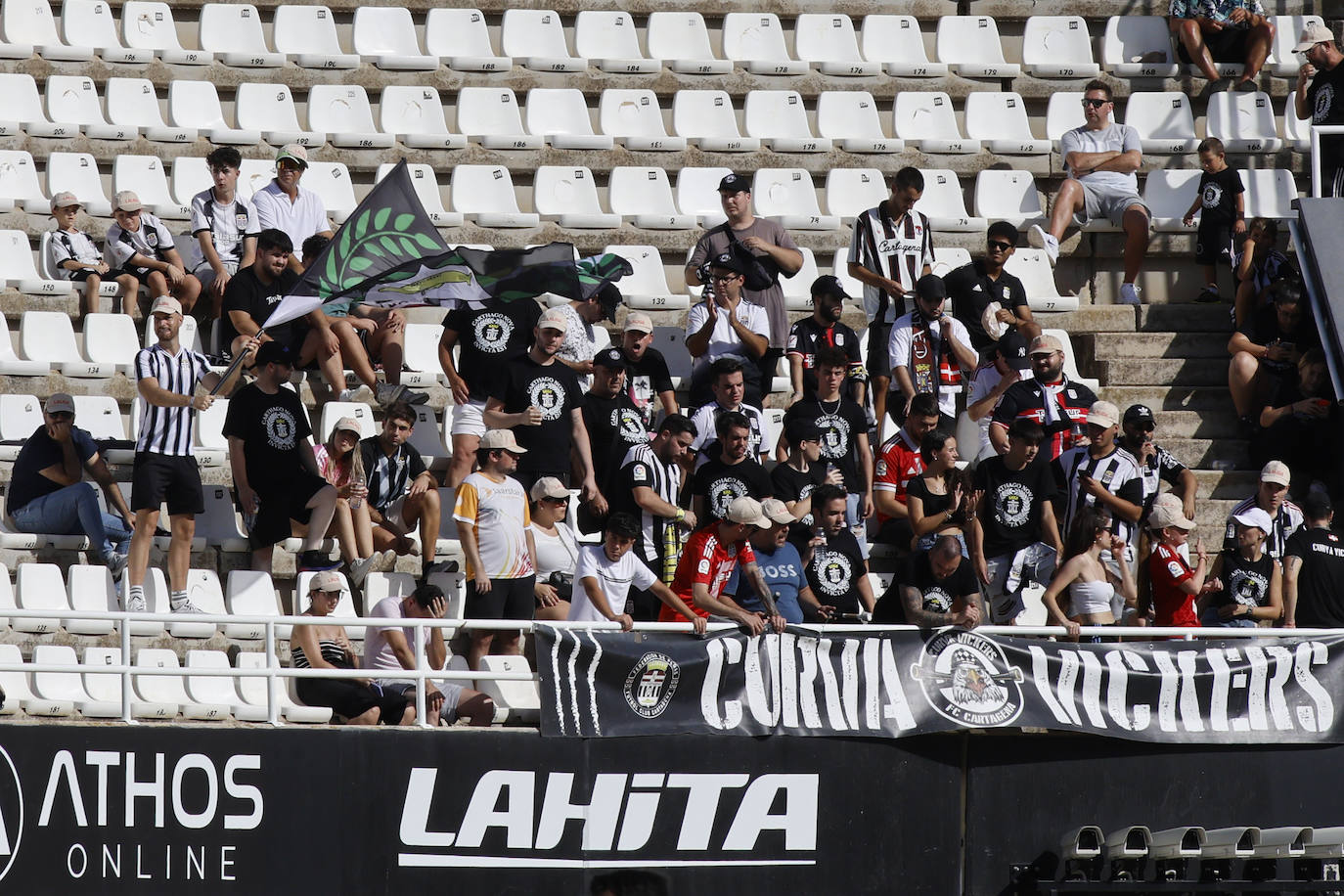 La derrota del Cartagena frente al Levante, en imágenes