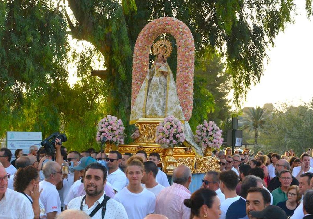 La patrona de Cieza ya está en la Basílica