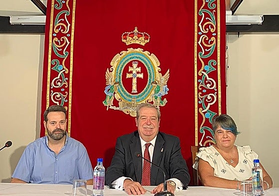 Antonio José Egea, Luis Melgarejo y Mari Cruz Sáez.