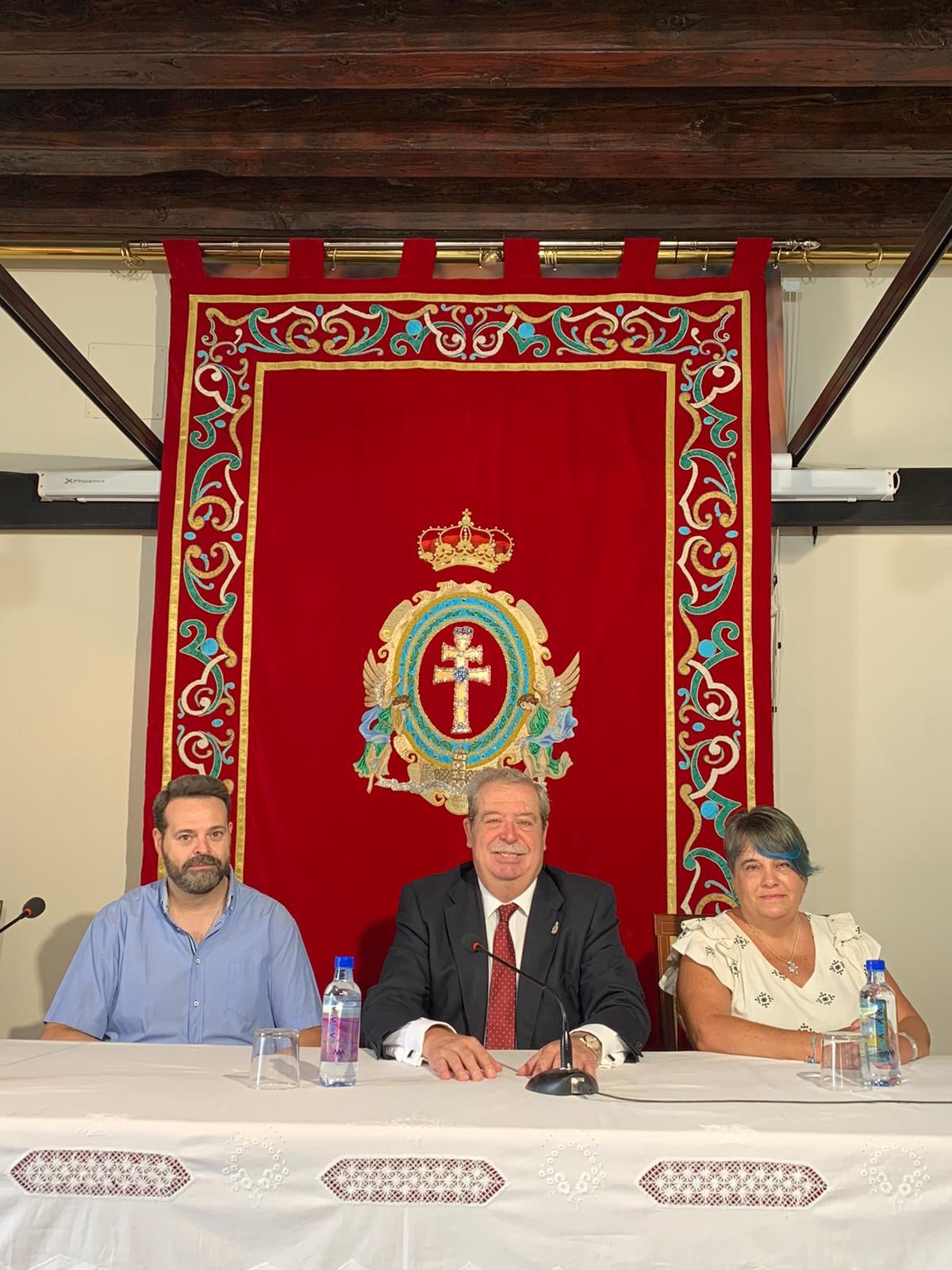 Antonio José Egea, Luis Melgarejo y Mari Cruz Sáez.