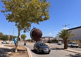 Avenida Antonio Fuertes, donde está prevista la instalación de las cámaras de seguridad.