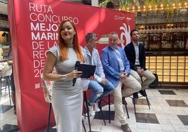 Estefanía García, Pablo Martínez, Diego Aroca y Patricio Sánchez.